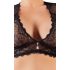 Set Intimo Plus Size in Pizzo con Strass Cottelli (nero)  - XL