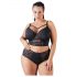 Cottelli Taglia Forte - reggiseno a fascia in pizzo (nero)