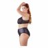 Cottelli Taglie Forti - reggiseno e slip incrociati (nero)