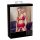 Set di Lingerie Rosso Scintillante con Catene di Strass - Abierta Fina 