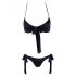 Set Reggiseno Stile Bikini Cottelli (Nero) 