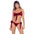 Set Intimo Stile Bikini Cottelli (rosso) 