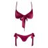 Set Intimo Stile Bikini Cottelli (rosso) 