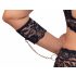 Set Intimo in Pizzo Bondage Taglie Forti Cottelli (nero) 