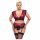 Set Reggicalze e Bralette in Pizzo Cottelli Bondage Taglie Forti (Rosso-Nero) 