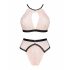 Set di Intimo Lilines Obsessive in Pizzo Rosa 