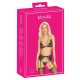 Set Intimo Ricamato Kissable (Nero) 