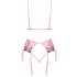 Set Intimo Ricamato Rose - Kissable (rosa) 