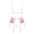 Set Intimo Ricamato Rose - Kissable (rosa) 