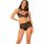 Set Intimo Floreale in Pizzo Trasparente Obsessive  - L/XL