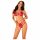 Obsessive Giftella - Set lingerie rosso con fiocco seducente