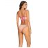 Set Intimo Trasparente "Nudelia" in Necc - Reggiseno e Perizoma (Naturale e Rosa) - Taglia S/M 