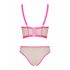 Obsessive Nudelia - completo reggiseno (naturale-rosa) - S/M