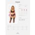 Set di lingerie Obsessive Chemeris con reggicalze (nero)  - M/L