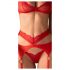 Obsessive Cupid Desir - completo intimo in pizzo (rosso)