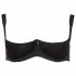 Reggiseno sollevatore di seno in pizzo con motivi floreali per taglie grandi - Cottelli (nero)  - 90D