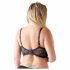 Reggiseno Sollevatore con Spalline e Anello per Taglie Forti Cottelli (nero) 