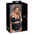 Reggiseno Sollevatore con Spalline e Anello per Taglie Forti Cottelli (nero)  - 95E