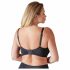 Reggiseno Sollevatore Rinforzato per Seni Generosi Cottelli Plus Size (Nero)  - 90D