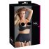 Reggiseno Sollevatore Rinforzato per Seni Generosi Cottelli Plus Size (Nero)  - 90D