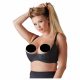 Reggiseno Sollevatore Rinforzato per Seni Generosi Cottelli Plus Size (Nero)  - 95D