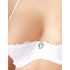 Cottelli - set reggiseno push-up in pizzo con lacci (bianco)