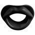 Ida Leather - ball gag aperto (nero)