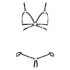 Bikini Bondage con Borchie di Cottelli - nero  - L