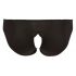 Slip Aperto in Pizzo Taglie Forti Cottelli - Nero 