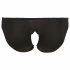 Slip Aperto in Pizzo Taglie Forti Cottelli - Nero 