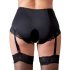 Slip Aperto con Reggicalze Cottelli Plus Size (nero) 