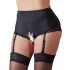 Slip Aperto con Reggicalze Cottelli Plus Size (nero) 