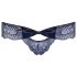 / Obsessive Auroria - slip ricamato con fiocco (blu)