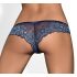 / Obsessive Auroria - slip ricamato con fiocco (blu)