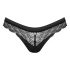 Tanga Sensuale Obsessive Chemeris (Nero) 