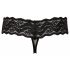 Tanga in Pizzo con Perle Decorative Cottelli (Nero) 