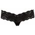 Tanga in Pizzo con Perle Decorative Cottelli (Nero) 