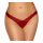 Tanga Cottelli con fiocco in raso da annodare sul retro (rosso) 