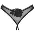 Tanga Obsessive Latinesa Aperto - Nero  - M/L