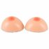 Inserti in silicone push-up con capezzoli per décolleté gigante (2 x 1000g) Cottelli 