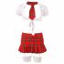 Set Costume da Studentessa Piccante (5 pezzi)  - XL