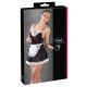 Costume da Cameriera Sexy in Pizzo con Grembiule (Nero-Bianco) - Cottelli  - XL