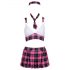 Costume da Studentessa a Quadri - Set Rosa Cottelli  - L