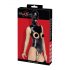 Body con maschera e aperture intime (nero) 