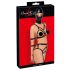 Set di Imbracatura Corpo e Maschera per il Viso Bad Kitty (nero) per Feste BDSM Selvagge  - S