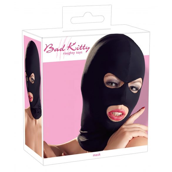 Maschera Erotica Bad Kitty con Aperture per Occhi e Bocca 