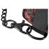 Set da Bondage in Raso con Ricami Rossi - Stile Asiatico (rosso-nero) 