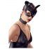 Bad Kitty - Maschera in ecopelle con strass - Nero (S-L)