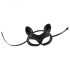 Bad Kitty - Maschera in ecopelle con strass - Nero (S-L)