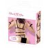 Bad Kitty - Set body con borchie con polsi (nero)